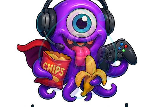 moeppi Moeppi beim Gaming und Snacken