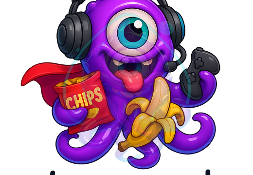 moeppi Stream Snack mit Octopus