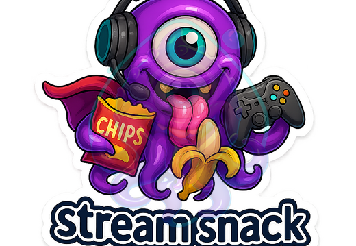 moeppi Stream Snack mit Tintenfisch Gaming