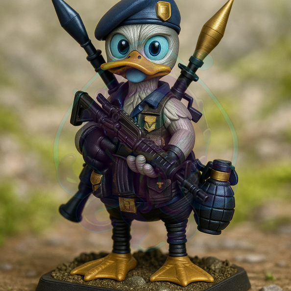 Anthropomorphe Ente Soldat Figurin__.png
